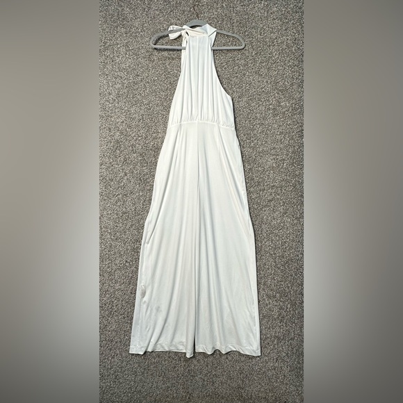 NWT ALEXIA ADMOR Wide-Leg Halter Jumpsuit Size 10 - Picture 6 of 9